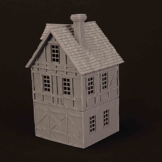 Maison du Marché Médiéval 2 – Décor 3D pour Wargame