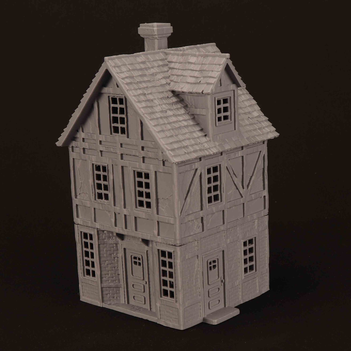 Maison du Marché Médiéval 2 – Décor 3D pour Wargame