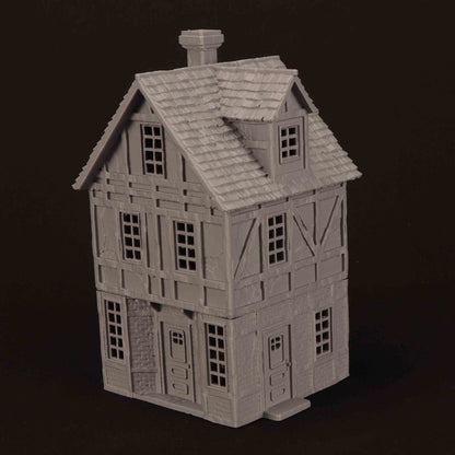 Maison du Marché Médiéval 2 – Décor 3D pour Wargame