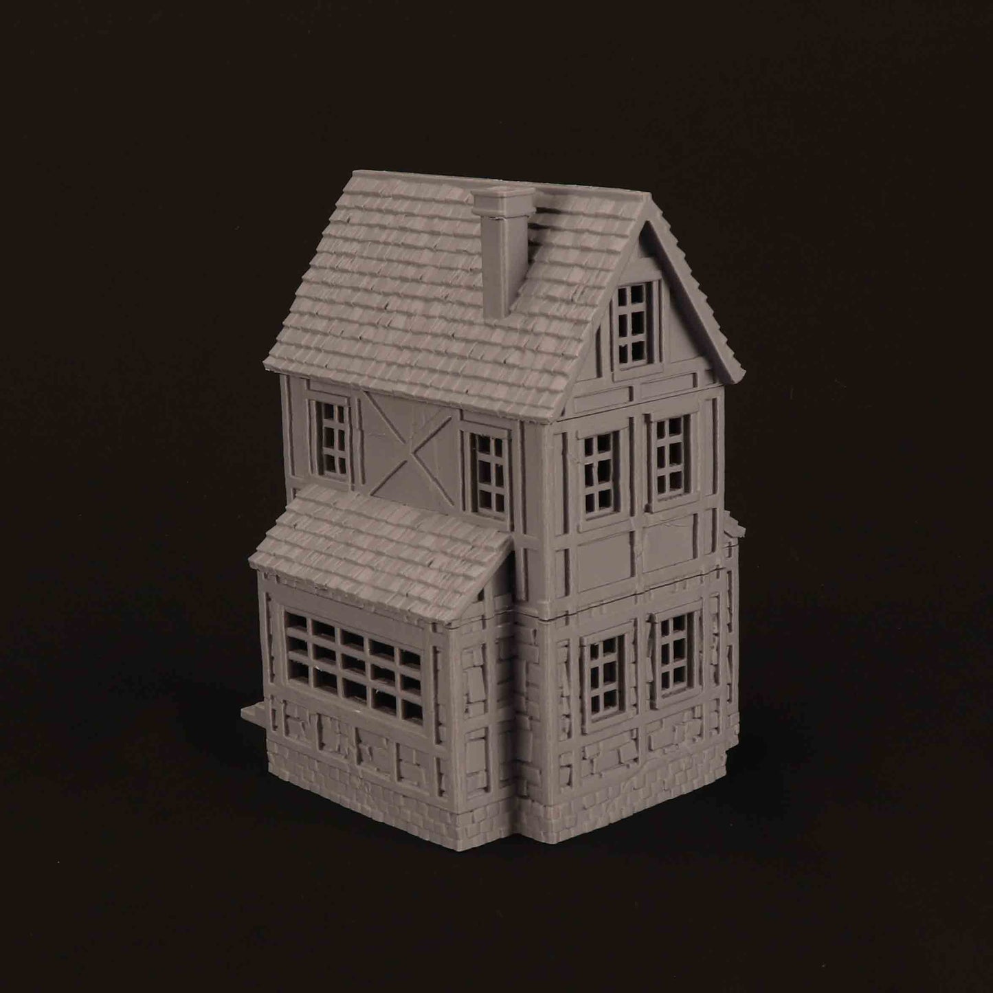 Maison du Marché Médiéval 4 – Décor 3D pour Wargame