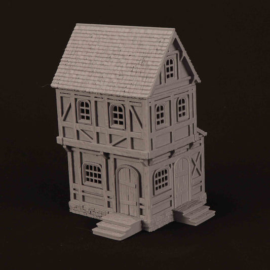 Maison du Marché Médiéval 5 – Décor 3D pour Wargame