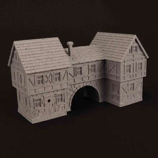 Maison du Marché Médiéval 7 – Décor 3D pour Wargame