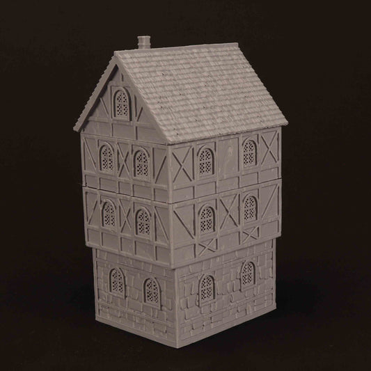 Maison du Marché Médiéval 8 – Décor 3D pour Wargame
