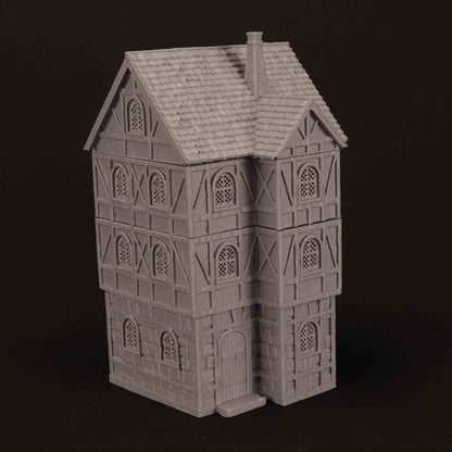 Maison du Marché Médiéval 8 – Décor 3D pour Wargame