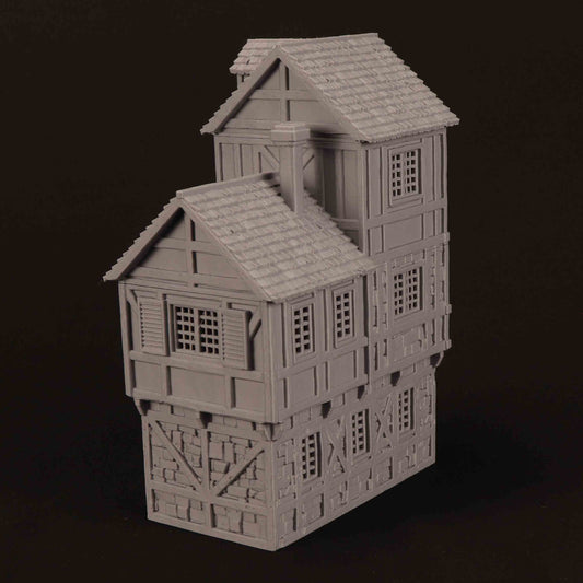 Maison du Marché Médiéval 10 – Décor 3D pour Wargame