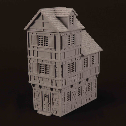 Maison du Marché Médiéval 10 – Décor 3D pour Wargame