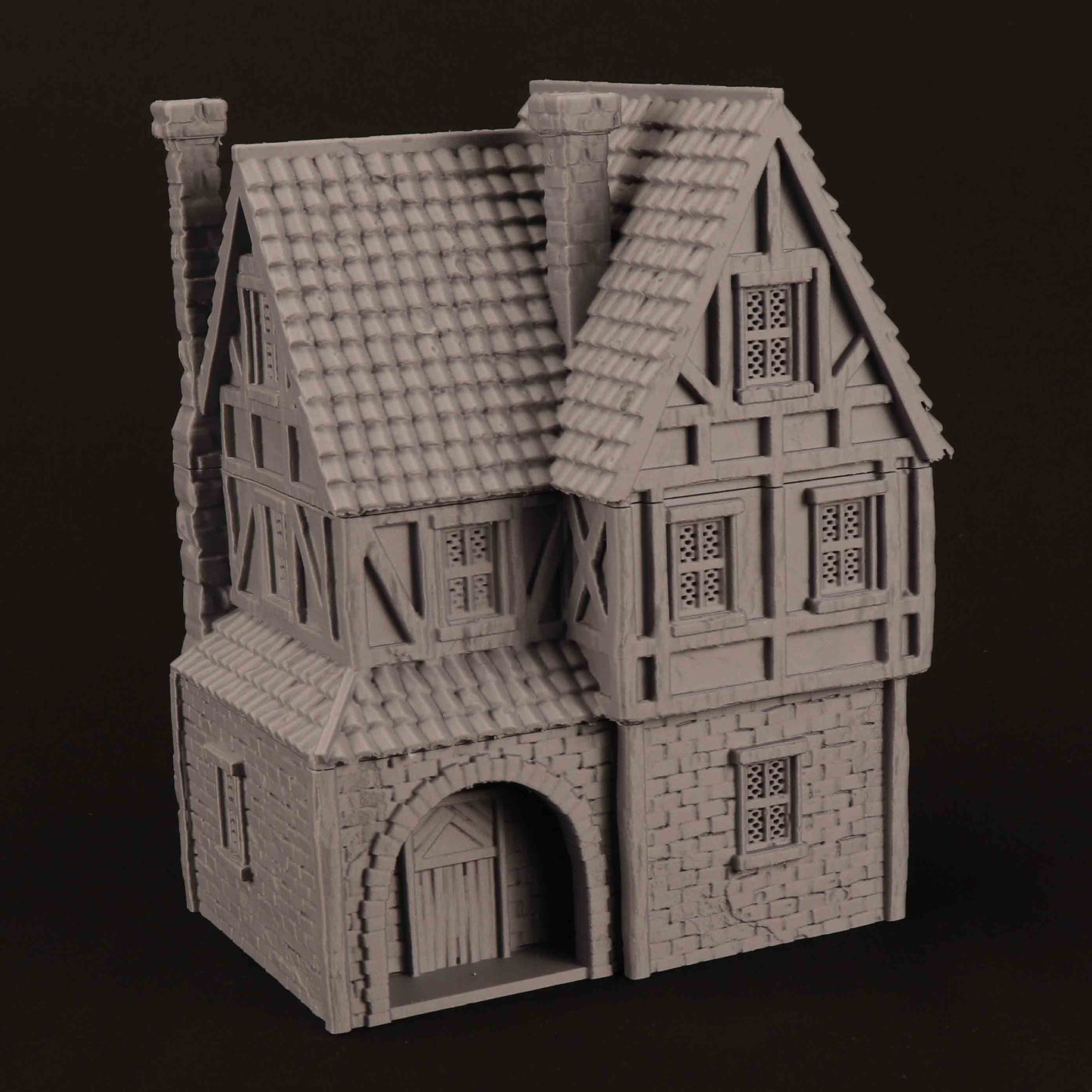 Maison du Marché Médiéval 11 – Décor 3D pour Wargame