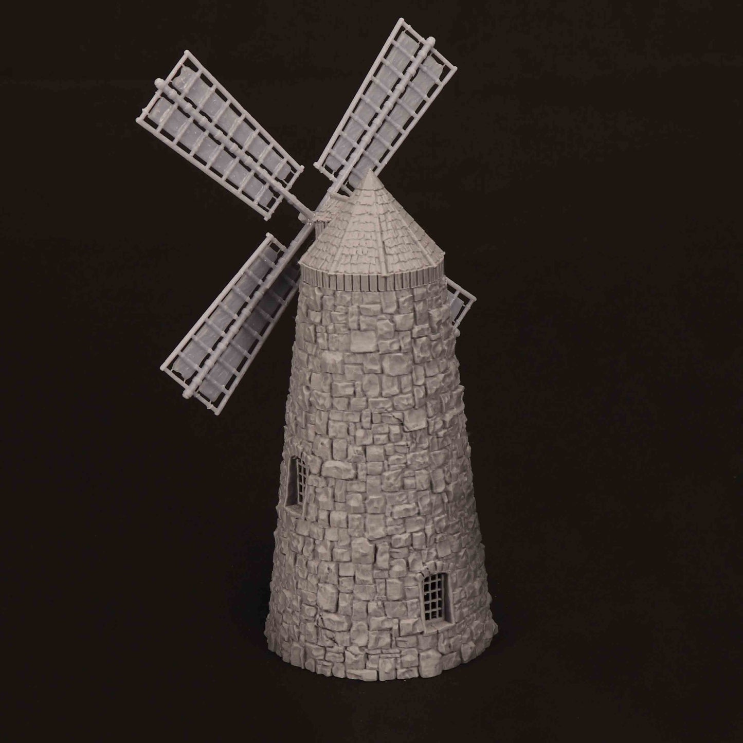 Moulin Médiéval en Pierre – Décor 3D pour Wargame