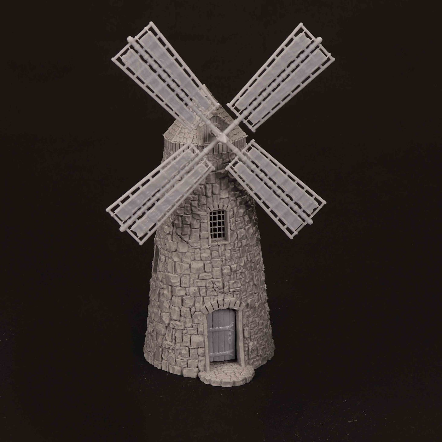 Moulin Médiéval en Pierre – Décor 3D pour Wargame