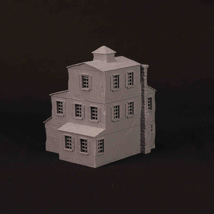 Maison provençale 3D imprimée pour wargame Bolt Action – modèle 05