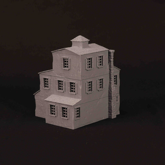 Maison provençale 3D imprimée pour wargame Bolt Action – modèle 05