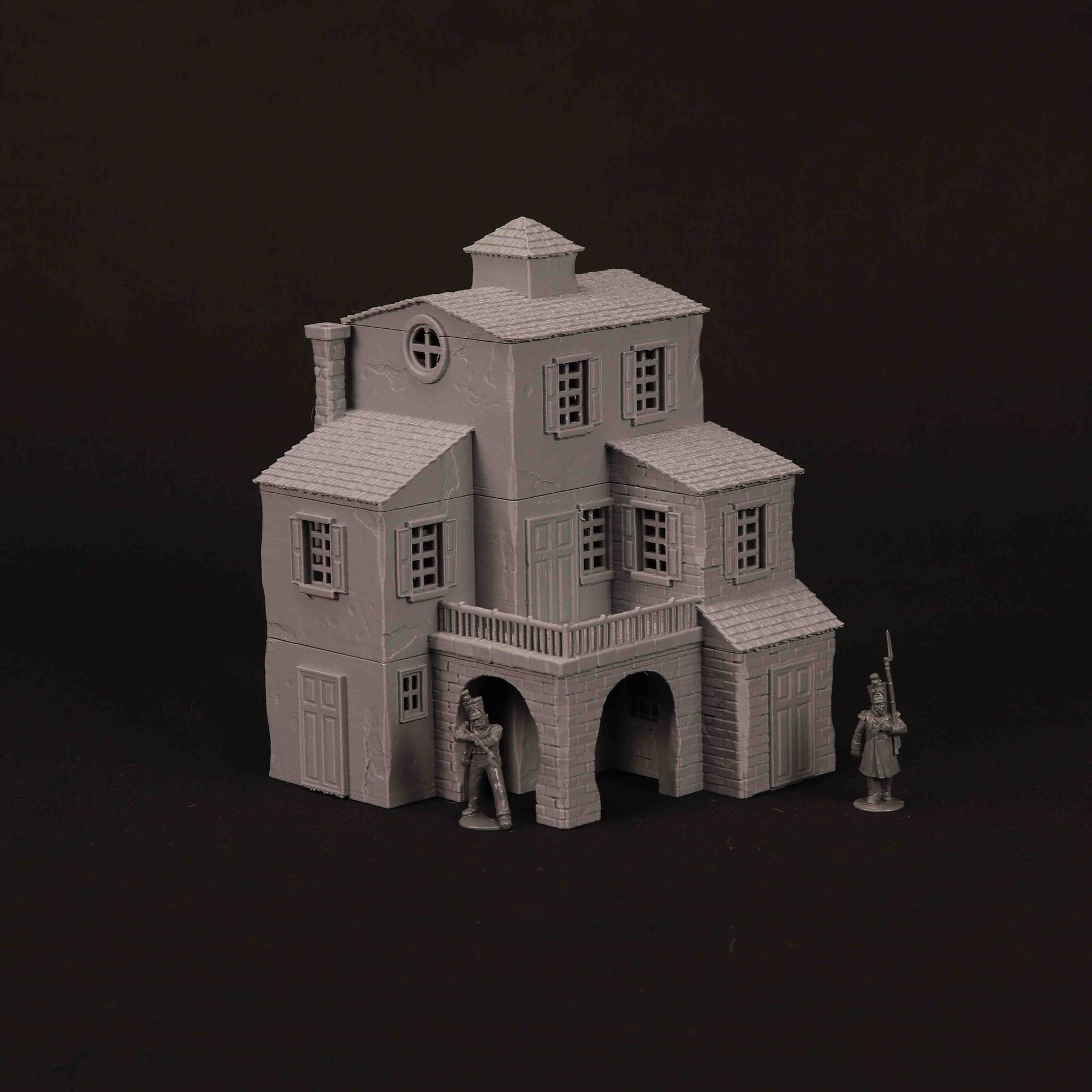 Maison provençale 3D imprimée pour wargame Bolt Action – modèle 05