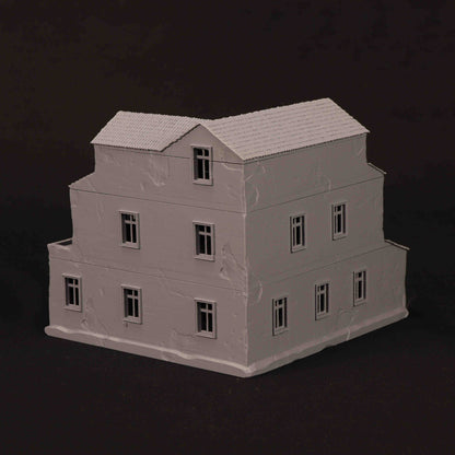 Maison provençale 3D imprimée pour wargame Bolt Action – modèle 08