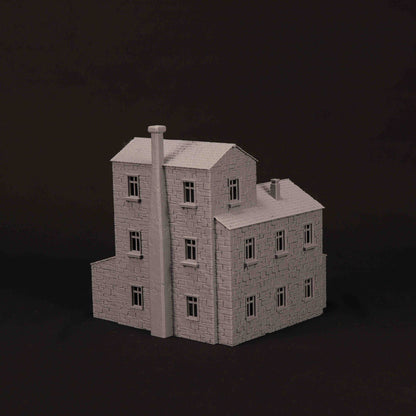 Maison provençale 3D imprimée pour wargame Bolt Action – modèle 10
