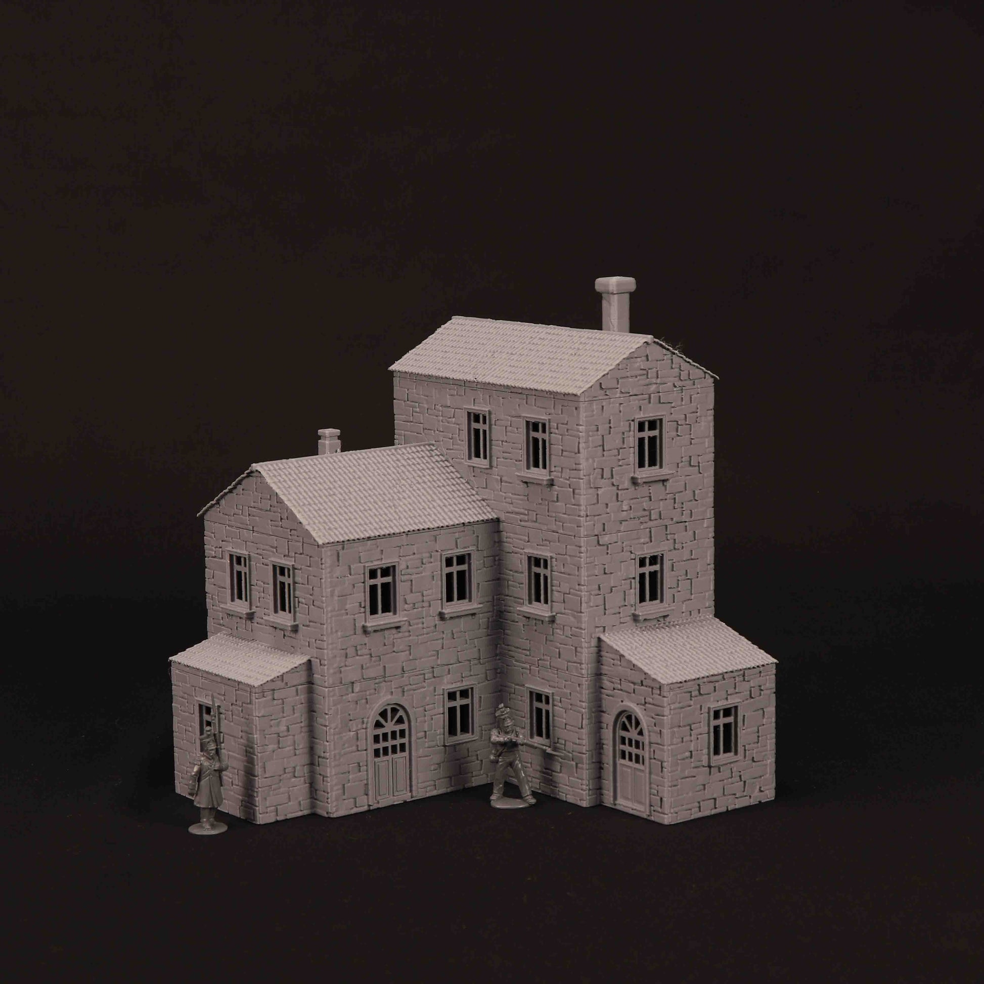 Maison provençale 3D imprimée pour wargame Bolt Action – modèle 10