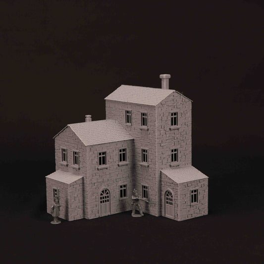 Maison provençale 3D imprimée pour wargame Bolt Action – modèle 10
