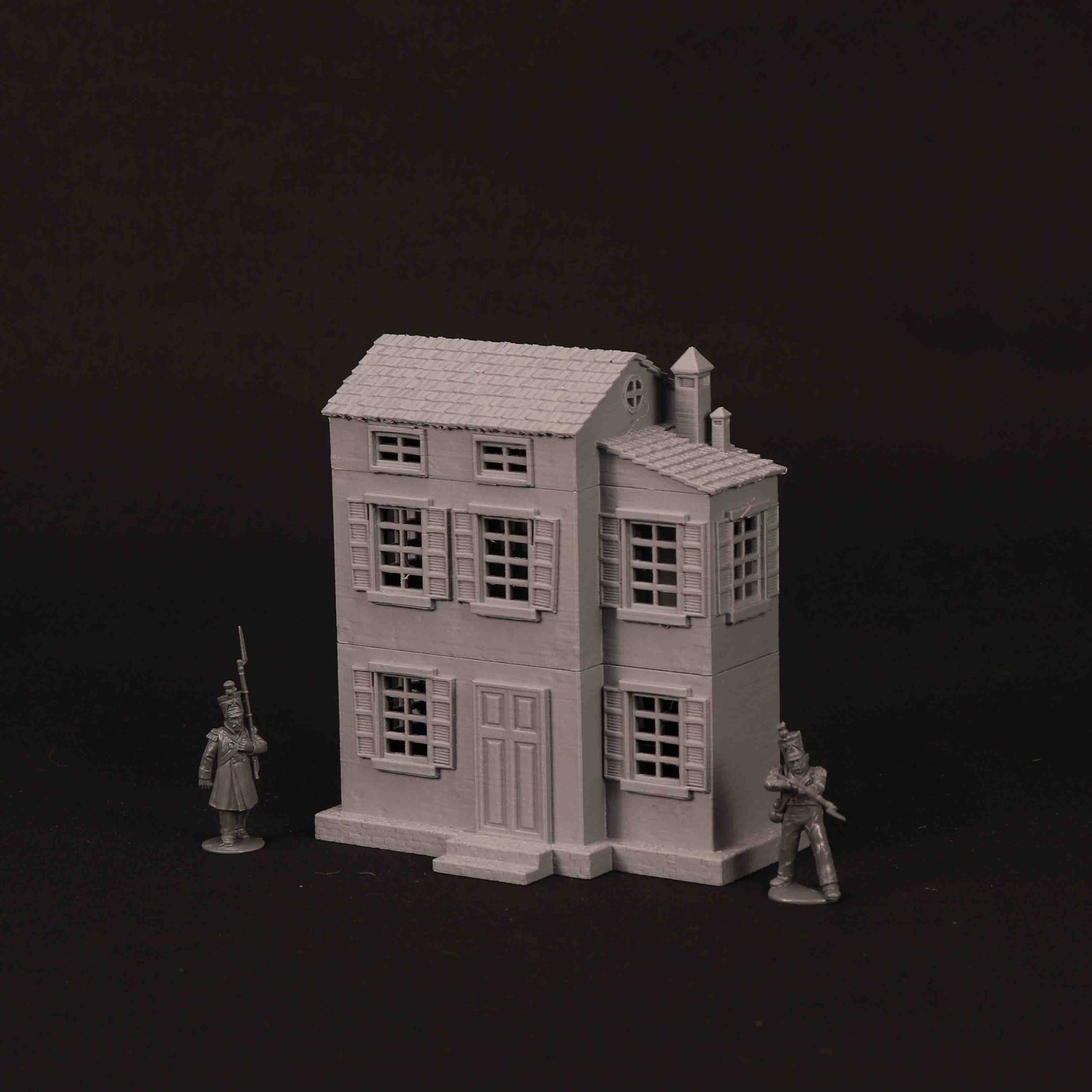 Maison provençale 3D imprimée pour wargame Bolt Action – modèle 12