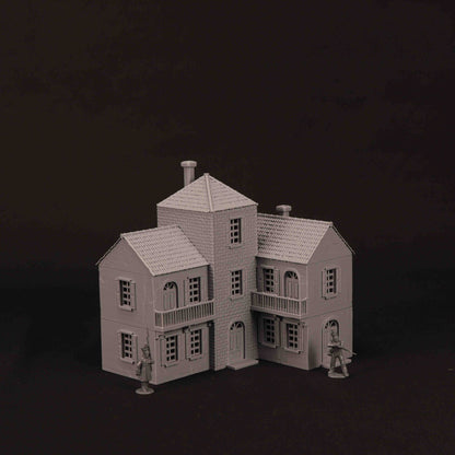 Maison provençale 3D imprimée pour wargame Bolt Action – modèle 13