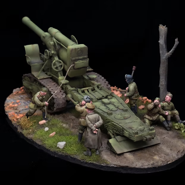 Soviet Union B4 Howitzer RKX Miniatures 