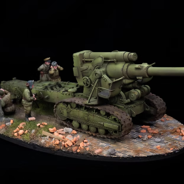 Soviet Union B4 Howitzer RKX Miniatures 