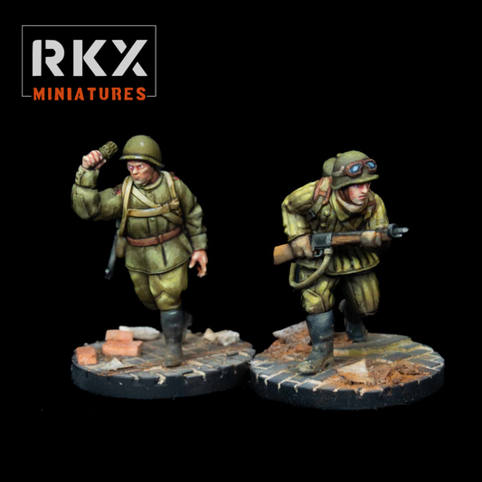 Soviet Union Flamethrower Team RKX Miniatures