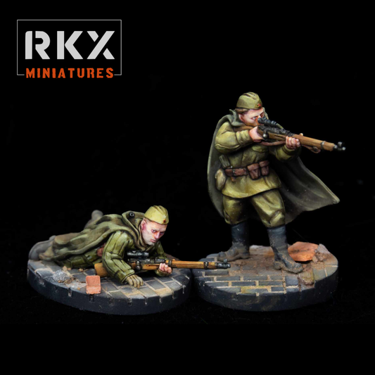 Soviet Union Sniper Team RKX Miniatures
