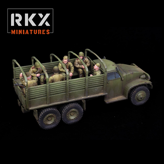 Soviet Union US-6 Truck RKX Miniatures