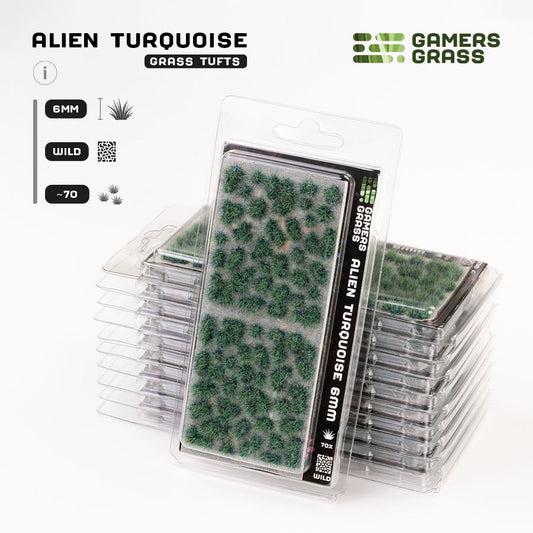 Alien Turquoise 6mm - Wild