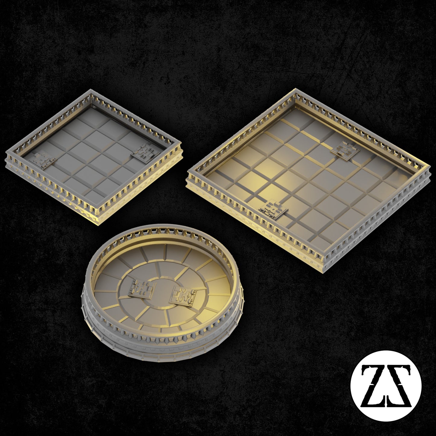 Toits alternatifs modulaires compatibles avec plusieurs bâtiments de la gamme Zorpsector Rome.