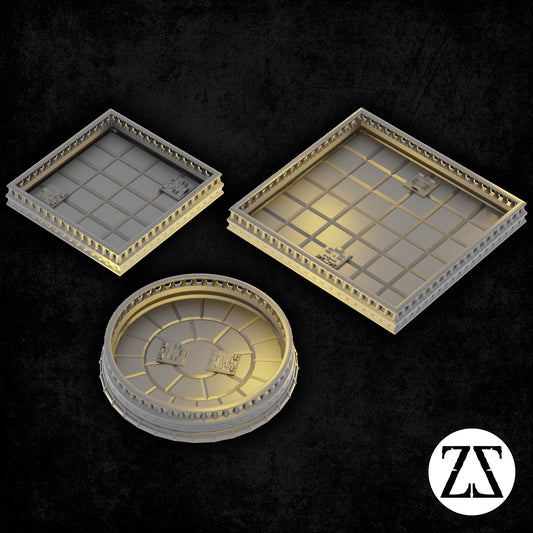 Toits alternatifs modulaires compatibles avec plusieurs bâtiments de la gamme Zorpsector Rome.