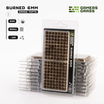Burned Tufts 6mm - Small
