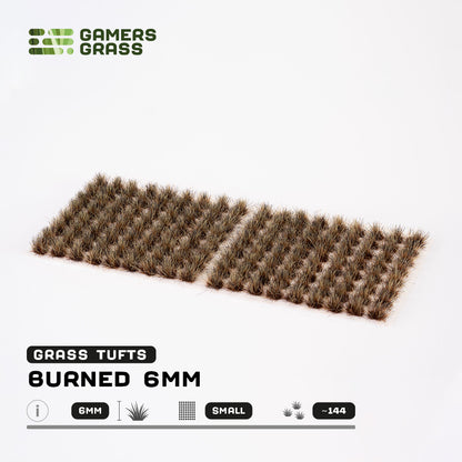 Burned Tufts 6mm - Small