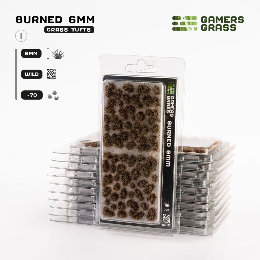 Burned Tufts 6mm - Wild