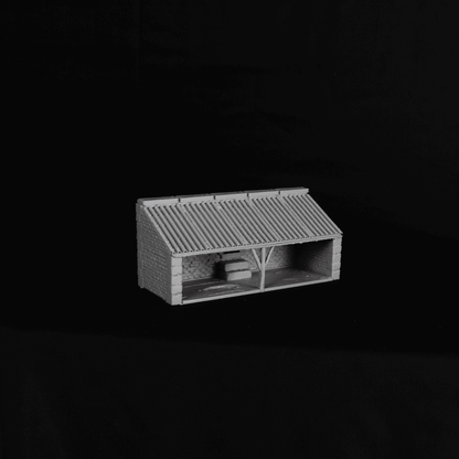 Little Farm Shed 28 mm, petite dépendance agricole pour Bolt Action et wargame historique WW2