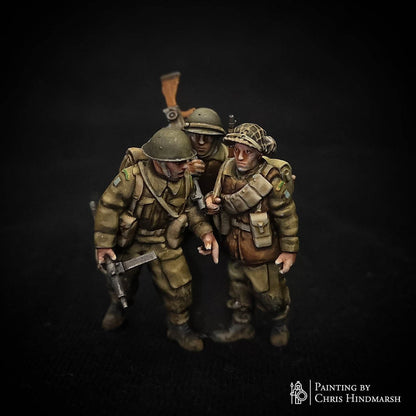 Équipage britannique et canadien du LVT(A)-4 (Polsten) en résine 28 mm.
