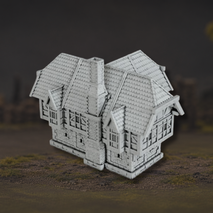 Maison à colombages 28-32 mm pour Mordheim, The Old World et jeux de figurines médiévaux
