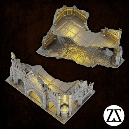 Set de terrain de tournoi Warhammer 40000 Zorpsector Gothica