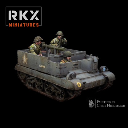 T16 Carrier 28 mm avec équipage et mortier RKX Miniatures